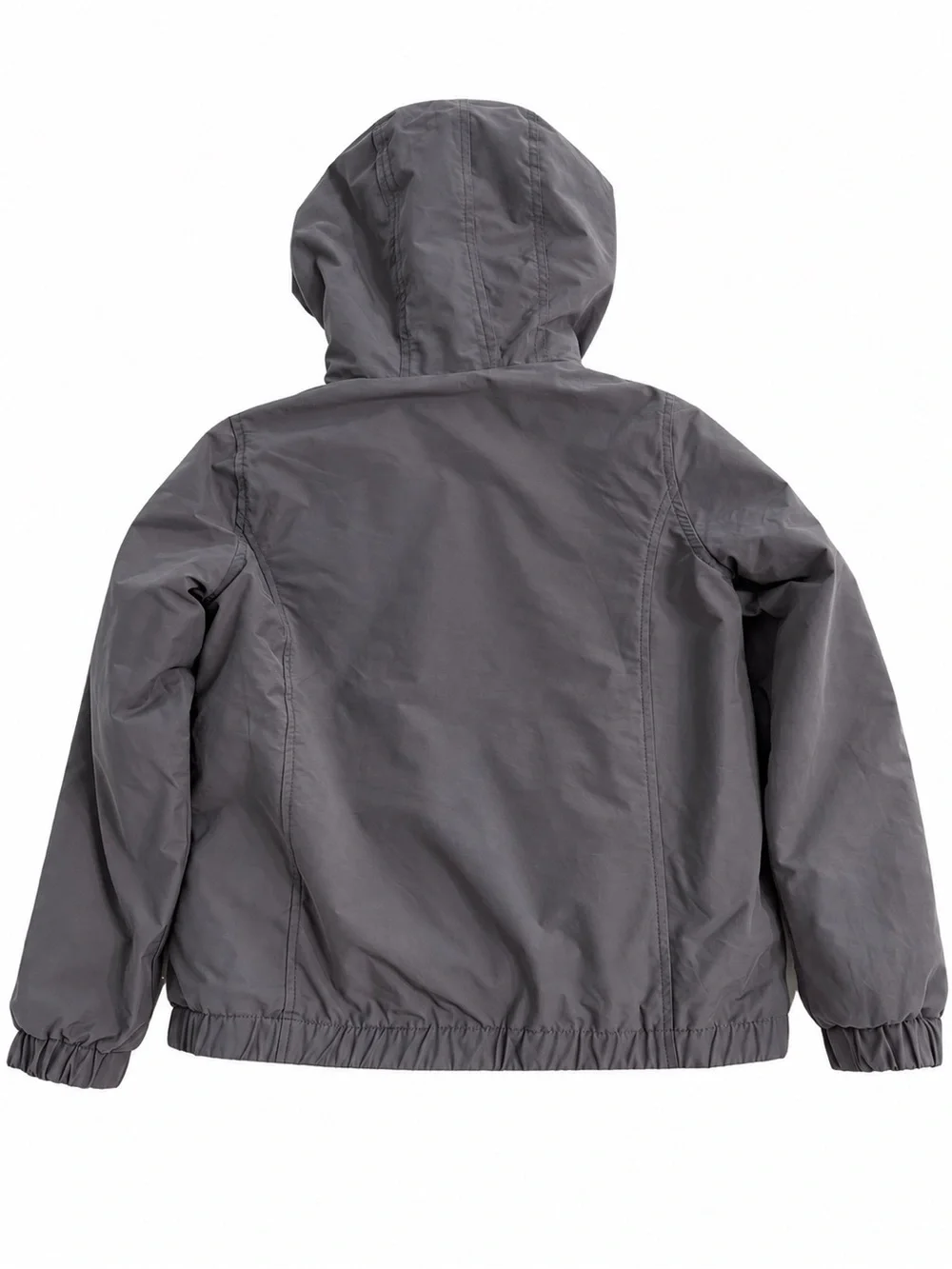 Gymboree Girls Winter Jacket XL 14 Gray Hooded Sherpa Lined NWT